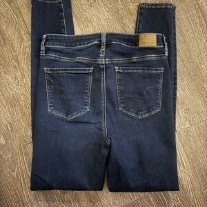 American Eagle Outfitters Dark Indigo Skinny Jeans - next level stretch